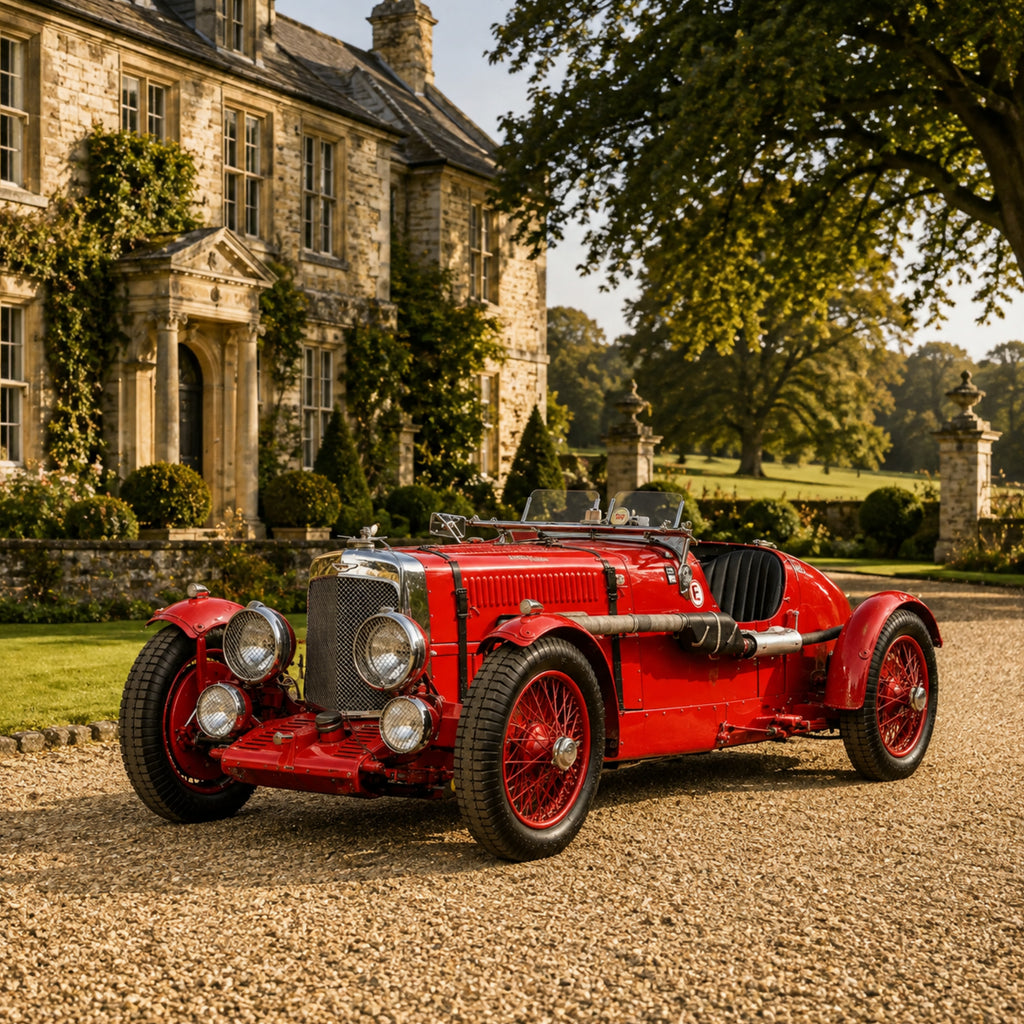 1934 Aston Martin Ulster Classic Car Wall Art Print