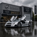 Mercedes-Benz CLK GTR 1997 Hypercar Automotive Wall Art Poster