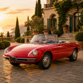 1966 Alfa Romeo Spider Duetto Classic Car Poster
