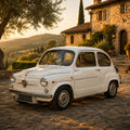 1962 Abarth 850 TC Poster | Museum-Quality Classic Italian Car Wall Art