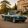 1967 AC Frua 428 Classic Sports Car Poster British Wall Art