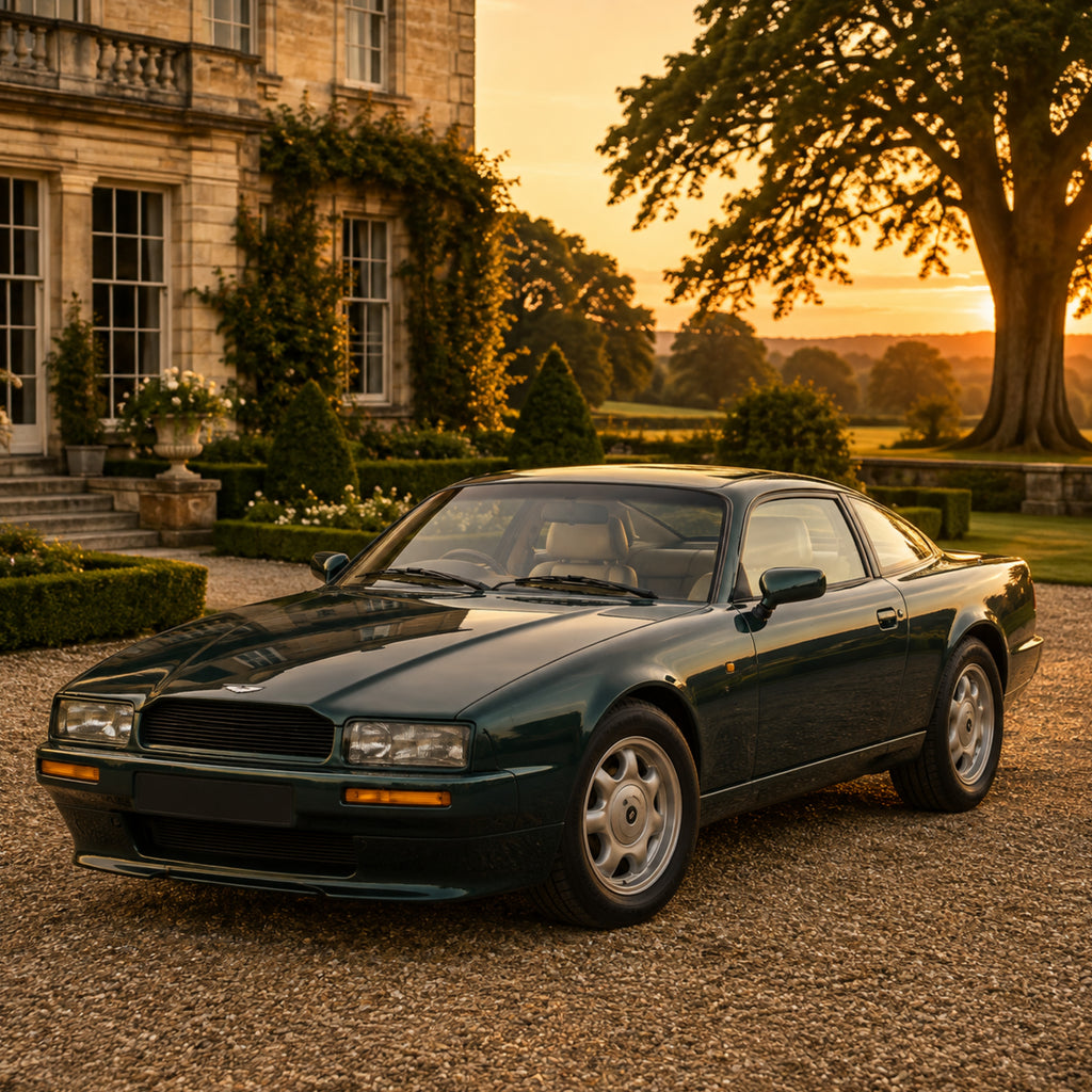 1989 Aston Martin Virage Classic Car Wall Art Print