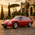 1963 Alfa Romeo Giulia TZ Classic Car Poster