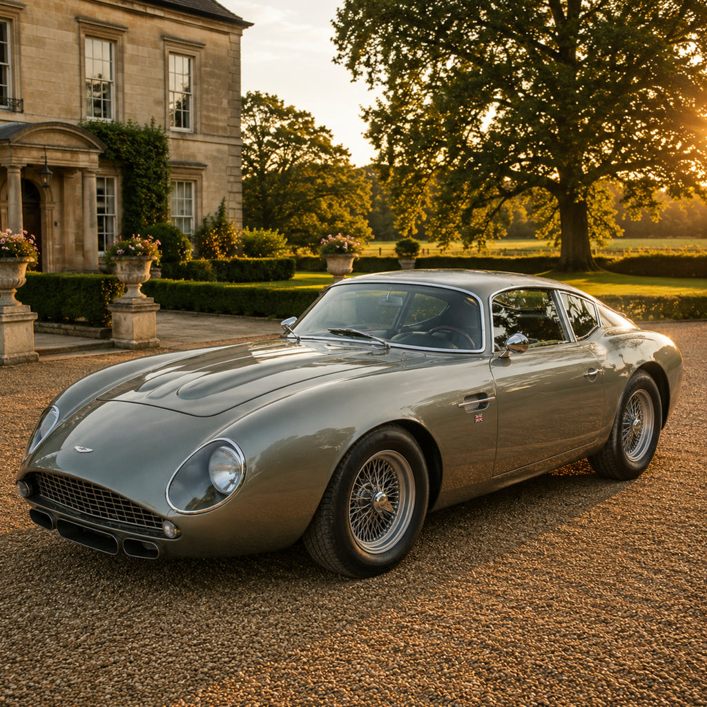 1959 Aston Martin DB4 GT Classic Car Wall Art Print