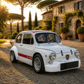 1970 Abarth 1000 TCR Poster | Museum-Quality Classic Italian Car Wall Art