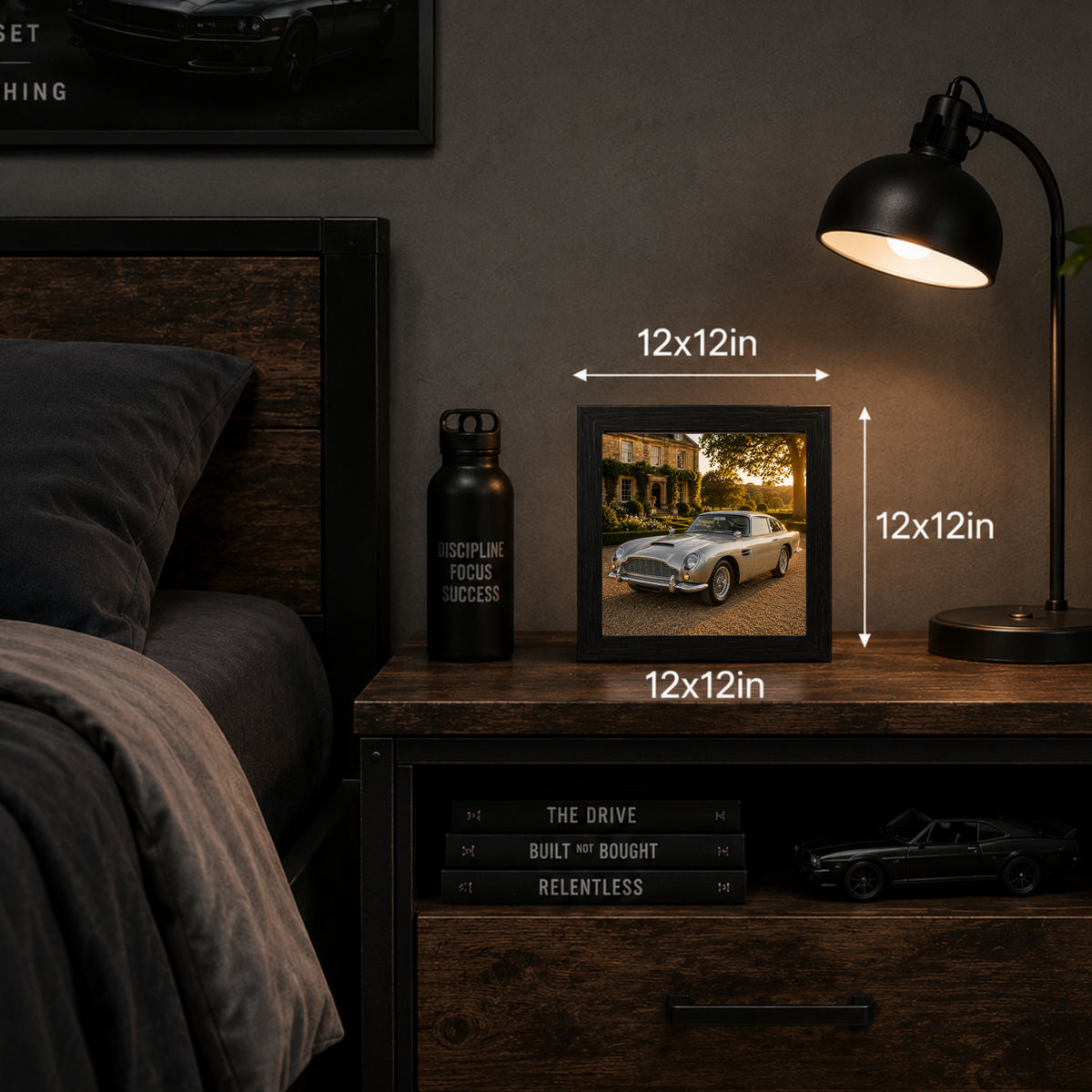 1963 Aston Martin DB5 Classic Car Wall Art Print